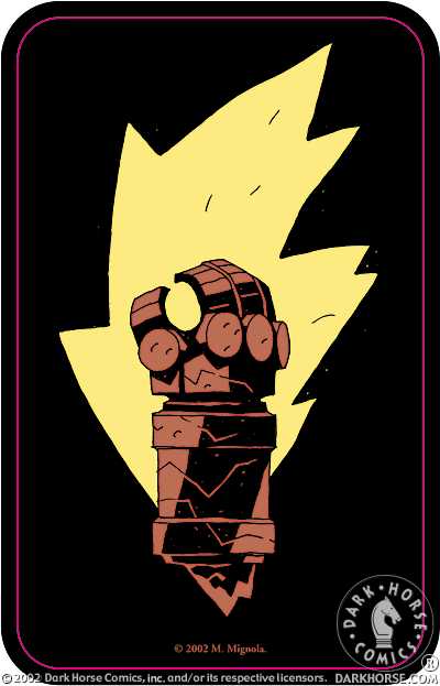 Cover for Hellboy Sticker #2 (The Right Hand of Doom) (11-396)