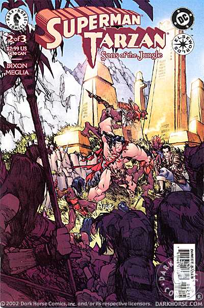 Cover for Superman/Tarzan: Sons of the Jungle #2 (of 3) (11-403)