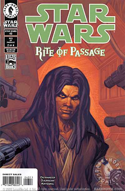Cover for Star Wars #43: Rite of Passage (Part 2 of 4) (11-406)