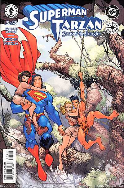 Cover for Superman/Tarzan: Sons of the Jungle #3 (of 3) (11-408)