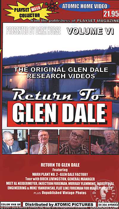 Cover for Playset Collector's Videos Vol. 6 Return to Glen Dale VHS Video (11-439)