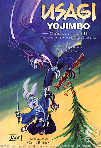 Cover for Usagi Yojimbo: Grasscutter II -- Journey to Atsuta Shrine LTD. Ed. HC (11-540)