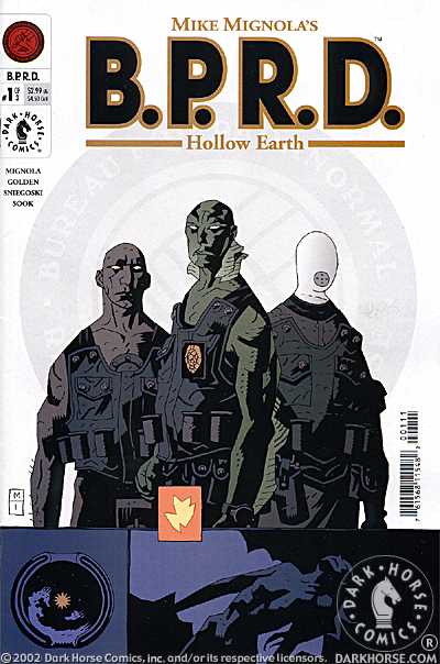 Cover for Mike Mignola's B.P.R.D.: Hollow Earth #1 (of 3) (11-548)
