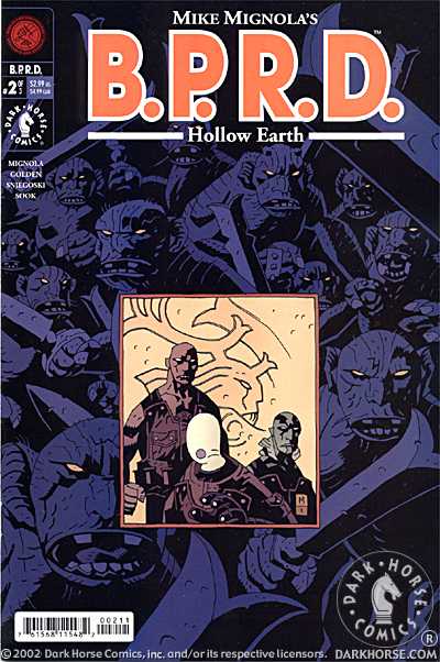 Cover for Mike Mignola's B.P.R.D.: Hollow Earth #2 (of 3) (11-553)