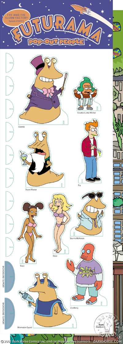Cover for Pop-Out People: Futurama #7 (11-629)