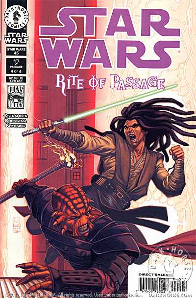 Cover for Star Wars #45: Rite of Passage (Part 4 of 4) (11-682)