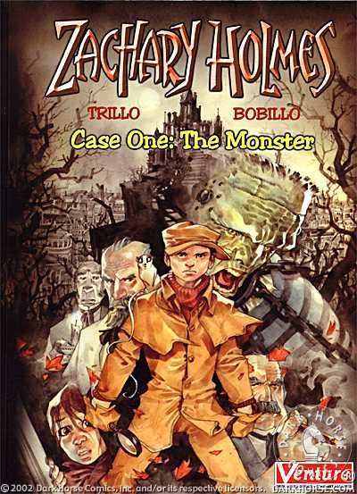 Cover for Zachary Holmes Case 1: The Monster HC (11-717)
