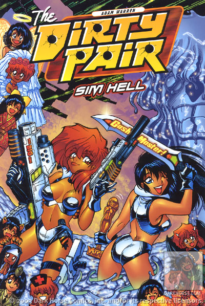 Cover for The Dirty Pair: Sim Hell Remastered TPB (11-740)