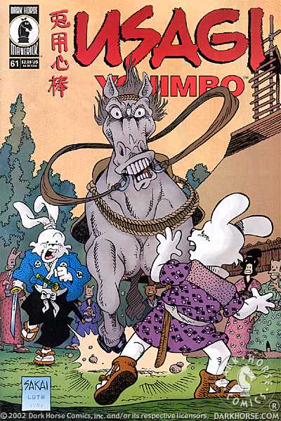 Cover for Usagi Yojimbo #61 (11-787)