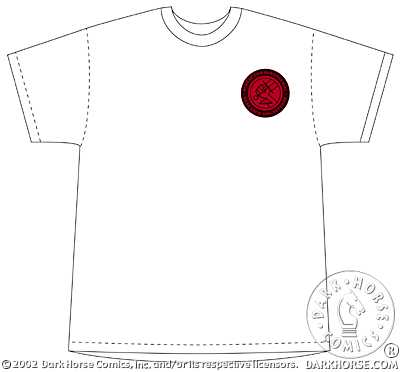 Cover for Hellboy Tee (Bureau For Paranormal Research and Defense) (XXL) (11-795)