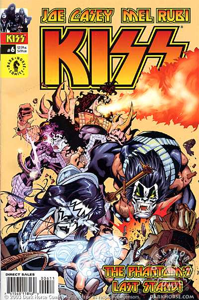 Cover for KISS #6 (11-851)