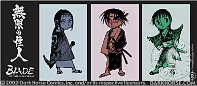 Cover for Blade of the Immortal Sticker #4 (Superdeformed) (11-891)