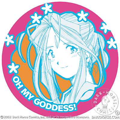Cover for Oh My Goddess! Sticker: Belldandy (11-892)