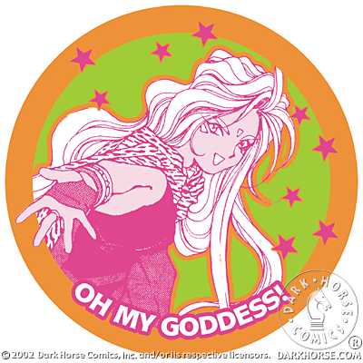 Cover for Oh My Goddess! Sticker: Urd (11-893)