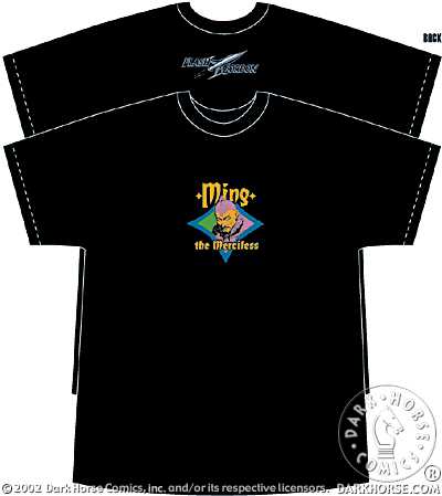 Cover for Flash Gordon Tee (Ming the Merciless Tee) (XXL) (11-928)
