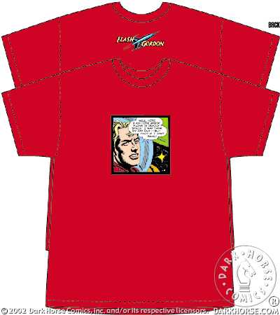 Cover for Flash Gordon Tee (Flash Alone Tee) (XXL) (11-930)
