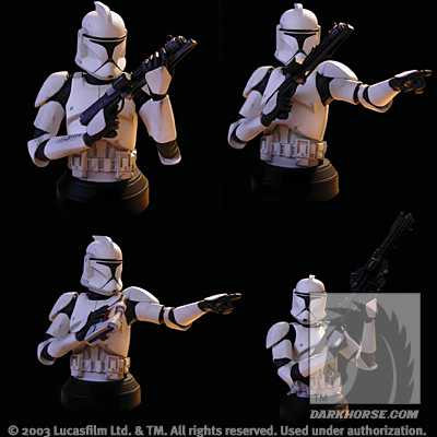Cover for Star Wars Minibust: Clone Trooper (11-944)