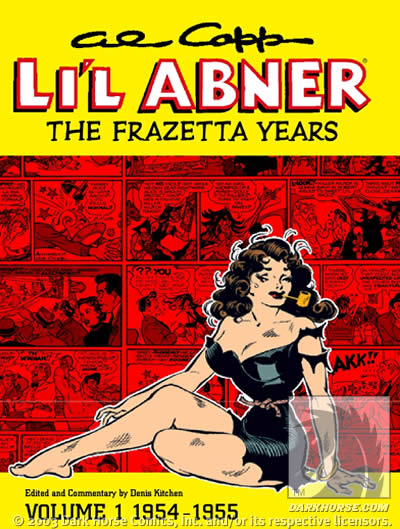 Cover for Al Capp's Li'l Abner: The Frazetta Years Volume 1 (1954-55) HC (11-985)
