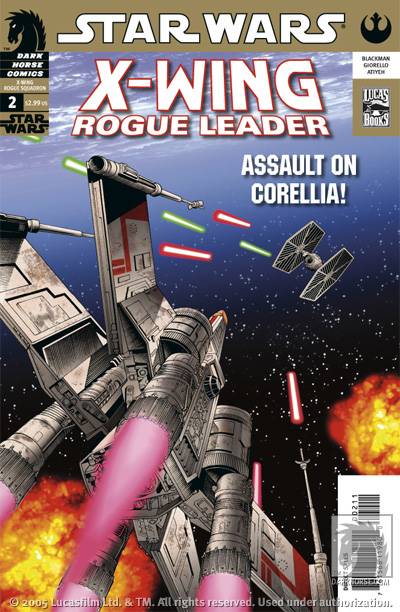 Cover for Star Wars: X-Wing - Rogue Leader #2 (of 3) (12-000)