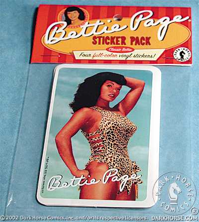 Cover for Bettie Page Sticker Pack: Classic (12-036)
