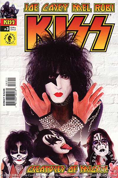 Cover for KISS #3 (Photo Cover) (12-045)
