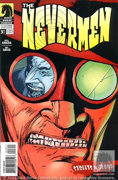 Cover for Nevermen: Streets of Blood #3 (of 3) (12-053)