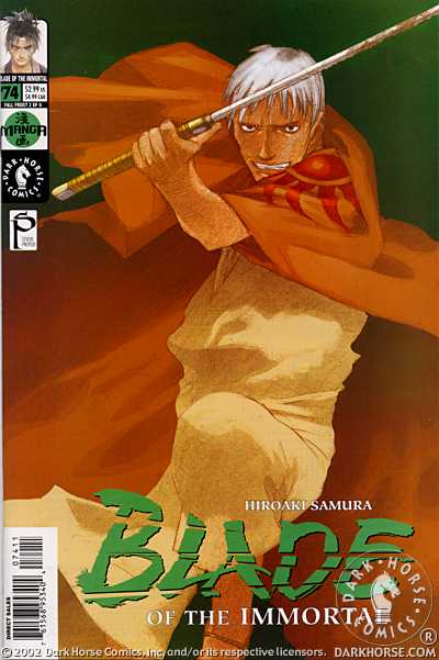 Cover for Blade of the Immortal #74: Fall Frost (Part 2 of 6) (12-058)