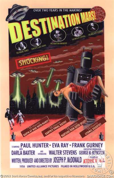 Cover for Destination Mars VHS (12-069)