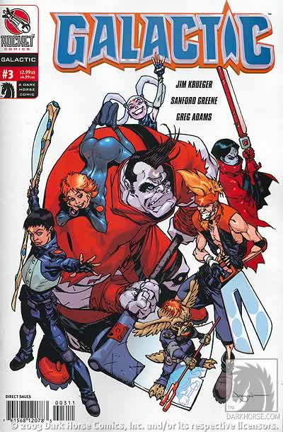 Cover for Galactic #3 (12-080)