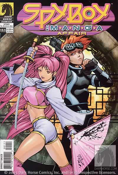 Cover for Spyboy #13.1: The M.A.N.G.A. Affair #1 (of 3) (12-129)