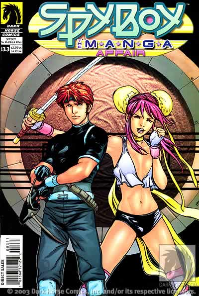 Cover for Spyboy #13.3: The M.A.N.G.A. Affair #3 (of 3) (12-131)