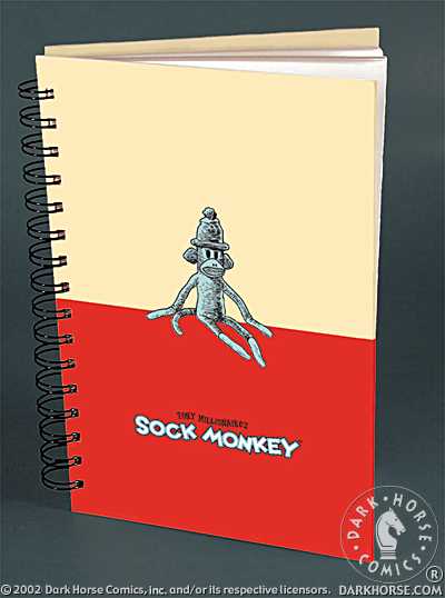 Cover for DHorse Deluxe Journal: Tony Millionaire's Sock Monkey (12-153)