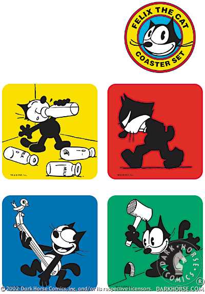 Cover for Felix the Cat Coaster Set (12-155)