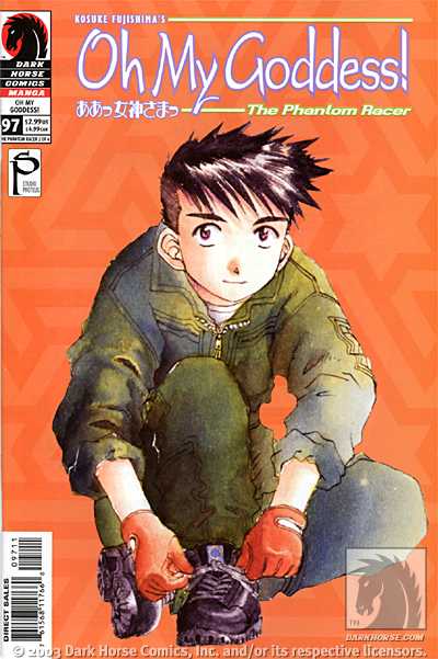 Cover for Oh My Goddess! #97: The Phantom Racer (Part 2 of 4) (12-166)