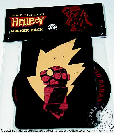 Cover for Hellboy Sticker Pack (12-173)