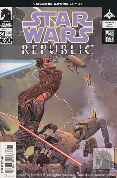 Cover for Star Wars: Republic #56: The Battle of Jabiim (Part 2 of 4) (12-202)