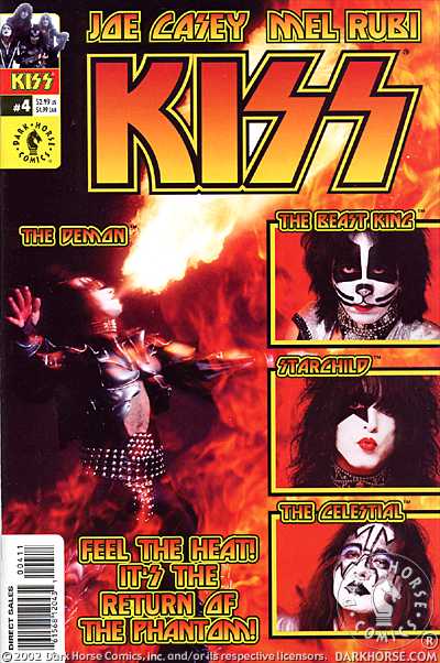 Cover for KISS #4 (Photo Cover) (12-209)