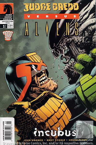 Cover for Judge Dredd vs. Aliens: Incubus #1 (of 4) (12-210)