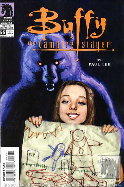 Cover for Buffy the Vampire Slayer #55: Dawn and Hoopy the Bear (12-222)