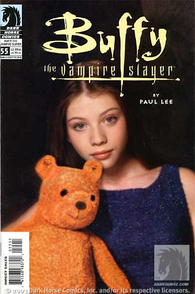 Cover for Buffy the Vampire Slayer #55 (Photo Cover): Dawn and Hoopy the Bear (12-223)
