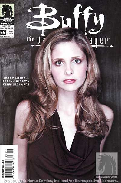 Cover for Buffy the Vampire Slayer #56 (Photo Cover): Slayer Interrupted (part 1 of 4) (12-226)