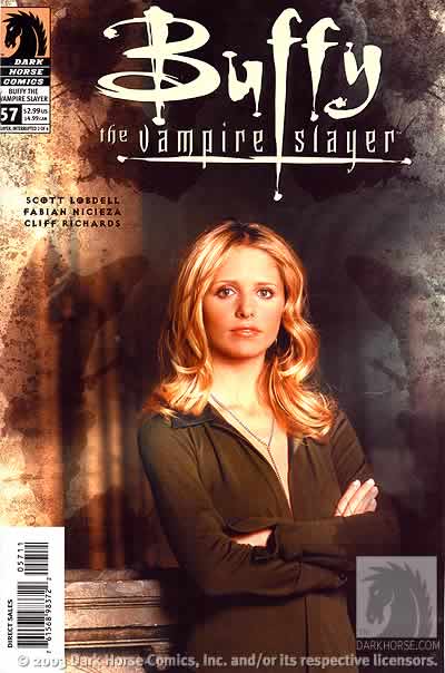 Cover for Buffy the Vampire Slayer #57 (Photo Cover): Slayer Interrupted (Part 2 of 4) (12-228)