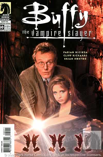 Cover for Buffy the Vampire Slayer #60 (Photo Cover): A Stake to the Heart (Part 1 of 4) (12-234)