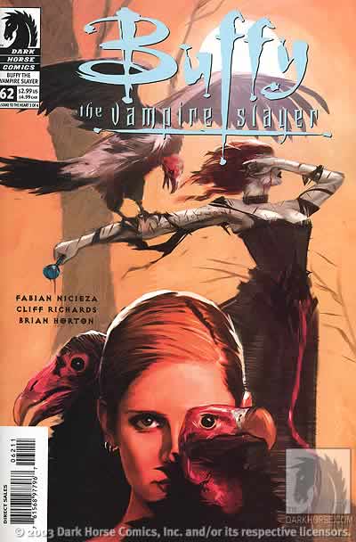 Cover for Buffy the Vampire Slayer #62: A Stake to the Heart #3 (of 4) (12-237)