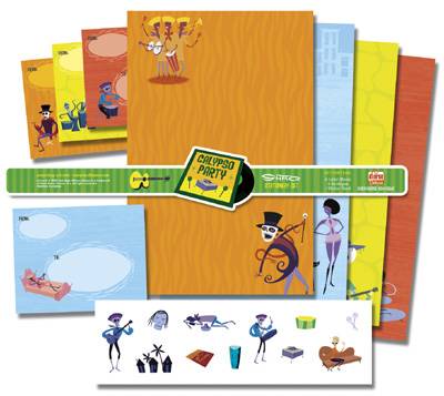 Cover for DHorse Deluxe Stationery Exotique: Shag - Calypso (12-239)