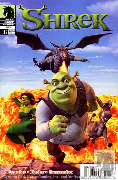 Cover for Shrek #1 (of 3) (12-253)