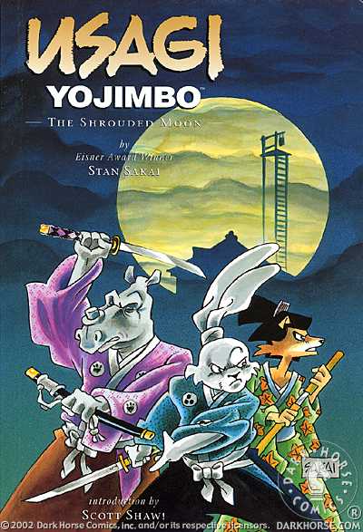 Cover for Usagi Yojimbo Vol. 16: The Shrouded Moon TPB (12-271)