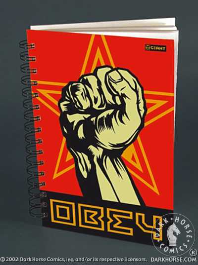 Cover for DHorse Deluxe Journal: Shepard Fairey OBEY (12-274)