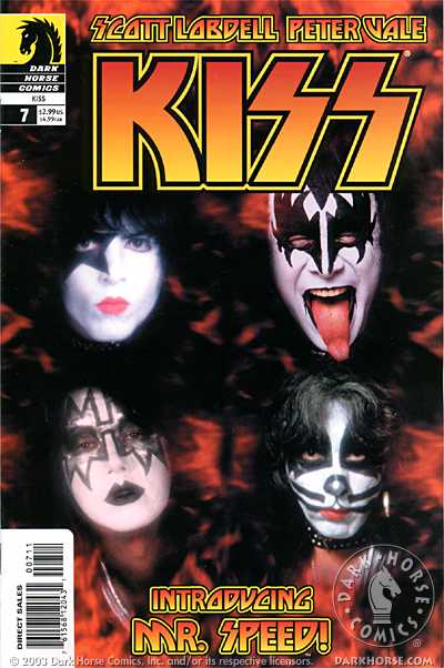 Cover for KISS #7 (Photo Cover) (12-276)