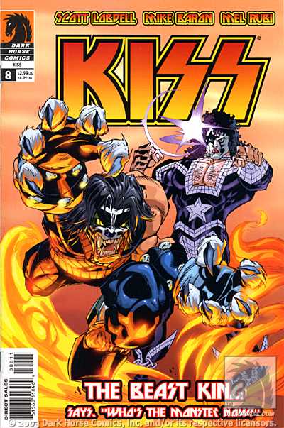 Cover for KISS #8 (12-277)